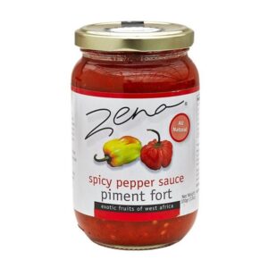 ZENA scharfe Paprikasauce für asiatische Gerichte, 370ml.