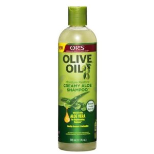 ORS Olive Oil Shampoo mit Aloe Vera für feines, gepflegtes Haar.