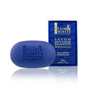 Asiatischer Lebensmittelladen, Exfoliating Soap, Fair & White.