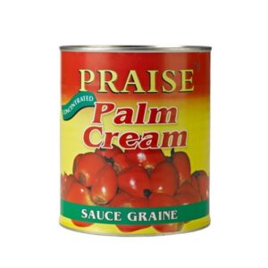 Asiatische Lebensmittel Online-Shop, Palm Cream Dose mit Palmfrüchten.
