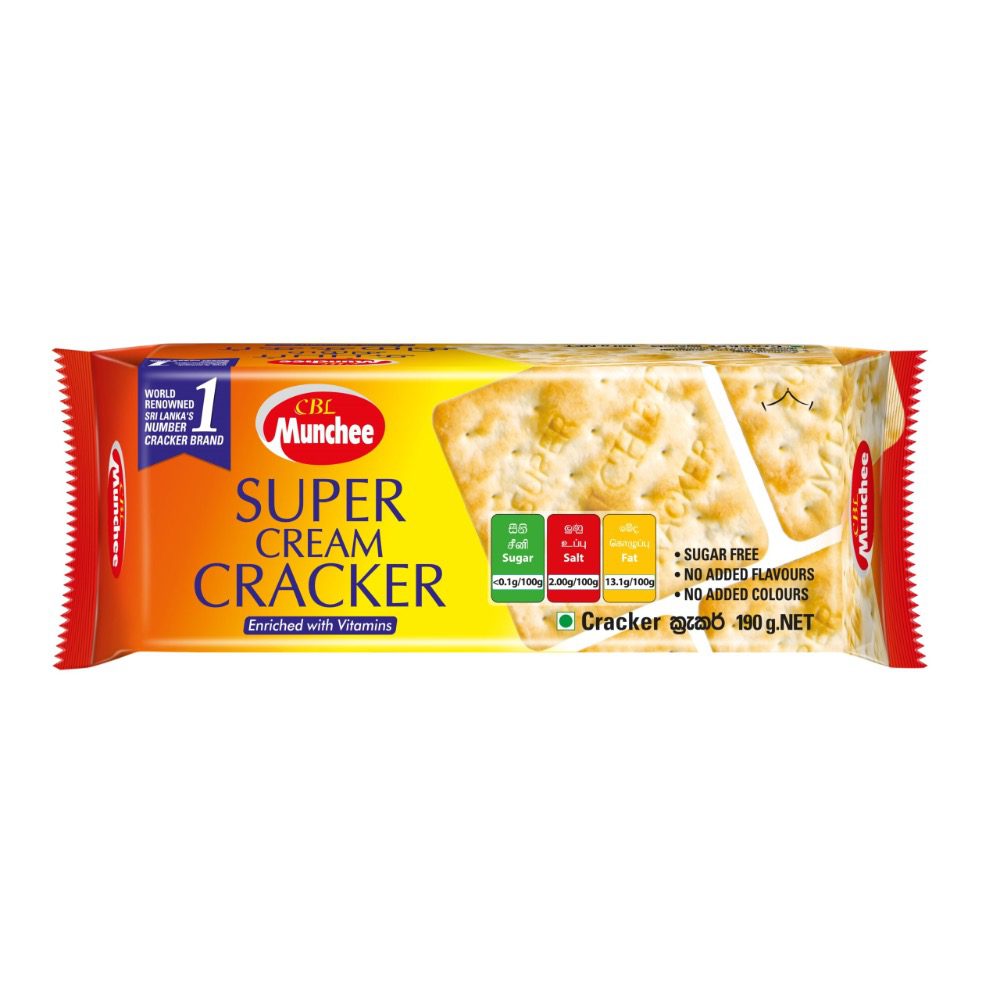 Asiatischer Super Cream Cracker, glutenfrei, vitaminreich, ohne Zucker, ohne Farb- und Geschmackssts.