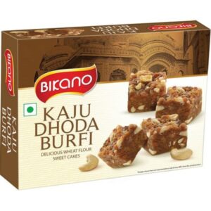 Asiatischer Kaju Dhoda Burfi, Süßigkeit, indisches Dessert, 400g, asiatische Lebensmittel.