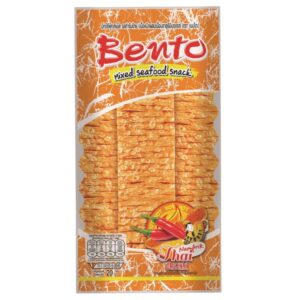 Asiatischer Snack BENTO mit Meeresfrüchten, Thai Namprik, im Online-Shop.