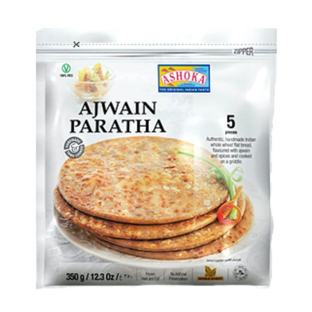 Asiatischer Ajwain Paratha, 5 Stück, im Online-Shop erhältlich.
