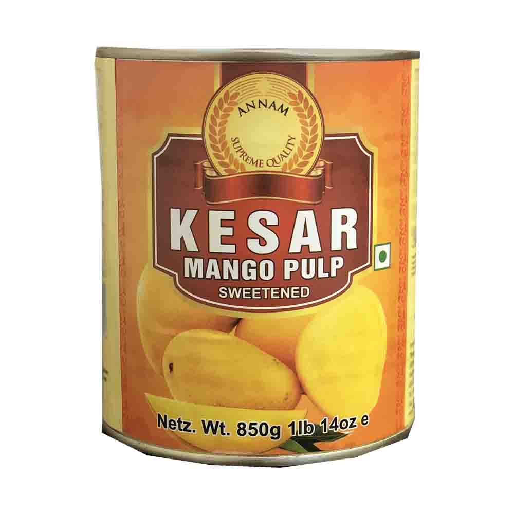 Asiatischer Lebensmittel Online-Shop, Kesar Mangomark 850g, süß und aromatisch.