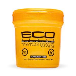 Asiatischer Lebensmittel Online-Shop, Styling Gel mit Olivenöl und Shea Butter.