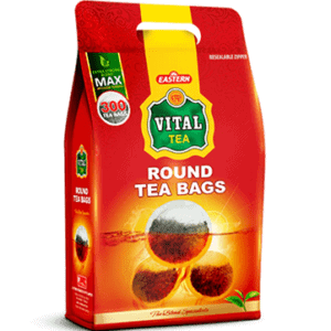 Asiatische Lebensmittel Online-Shop, Vital Tea runde Teebeutel, 300 Stück.