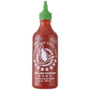 Sriracha Chilisauce 455ml, scharf und würzig, asiatischer Geschmack, online kaufen.