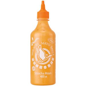 Asiatische Sriracha Mayonnaise für authentischen Geschmack.