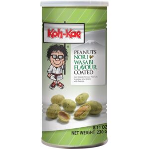 Asiatische Lebensmittel Online-Shop, Nori Wasabi Erdnüsse, 230g, asiatischer Snack.