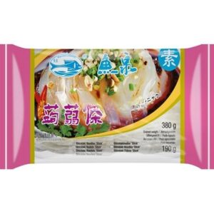 Authentischer asiatischer Fischsuppe Snack für den Online-Shop.