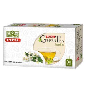 Asiatischer grüner Jasmin-Tee in Teebeutel-Box, 30 Stück.