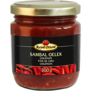Asiatische Lebensmittel Online-Shop, Sambal Oelek 200g im Glas.