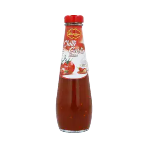 Chilli-Garlic-Sauce Flasche für asiatische Küche, Online-Shop.