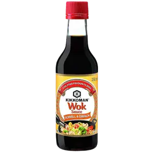 Asiatische Lebensmittel Online-Shop. Kikkoman Woksauce 250ml Flasche.