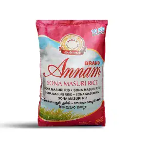 Asiatische Lebensmittel Online-Shop, Sona Masoori Reis 10kg, asiatischer Reis.