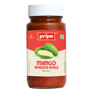 Asiatischer Mango Pickle mit Knoblauch, asiatische Lebensmittel Online-Shop.