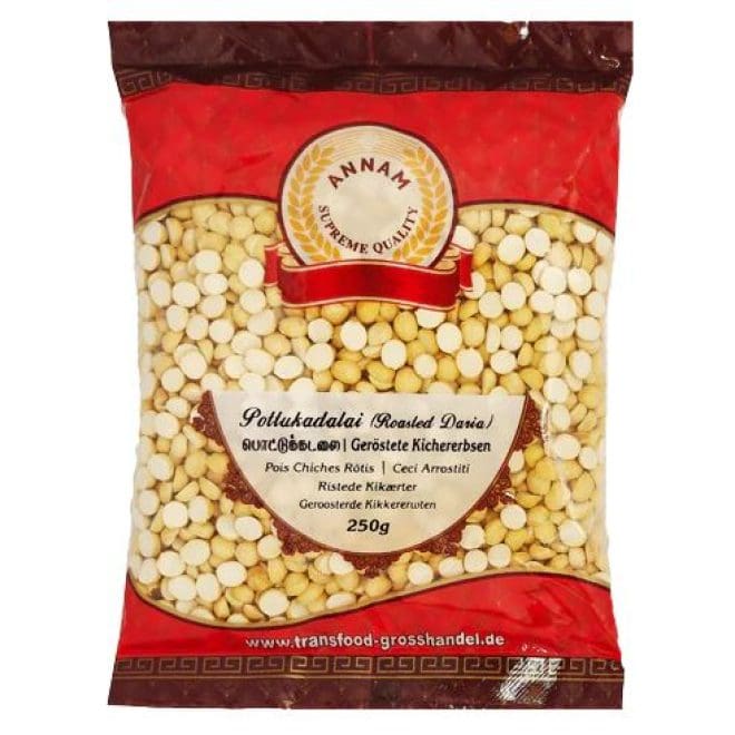 Asiatische Lebensmittel Online-Shop. Roasted Dalia, 250g, für asiatische Gerichte.
