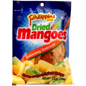 Getrocknete Mango, asiatischer Snack, 100g, online kaufen.
