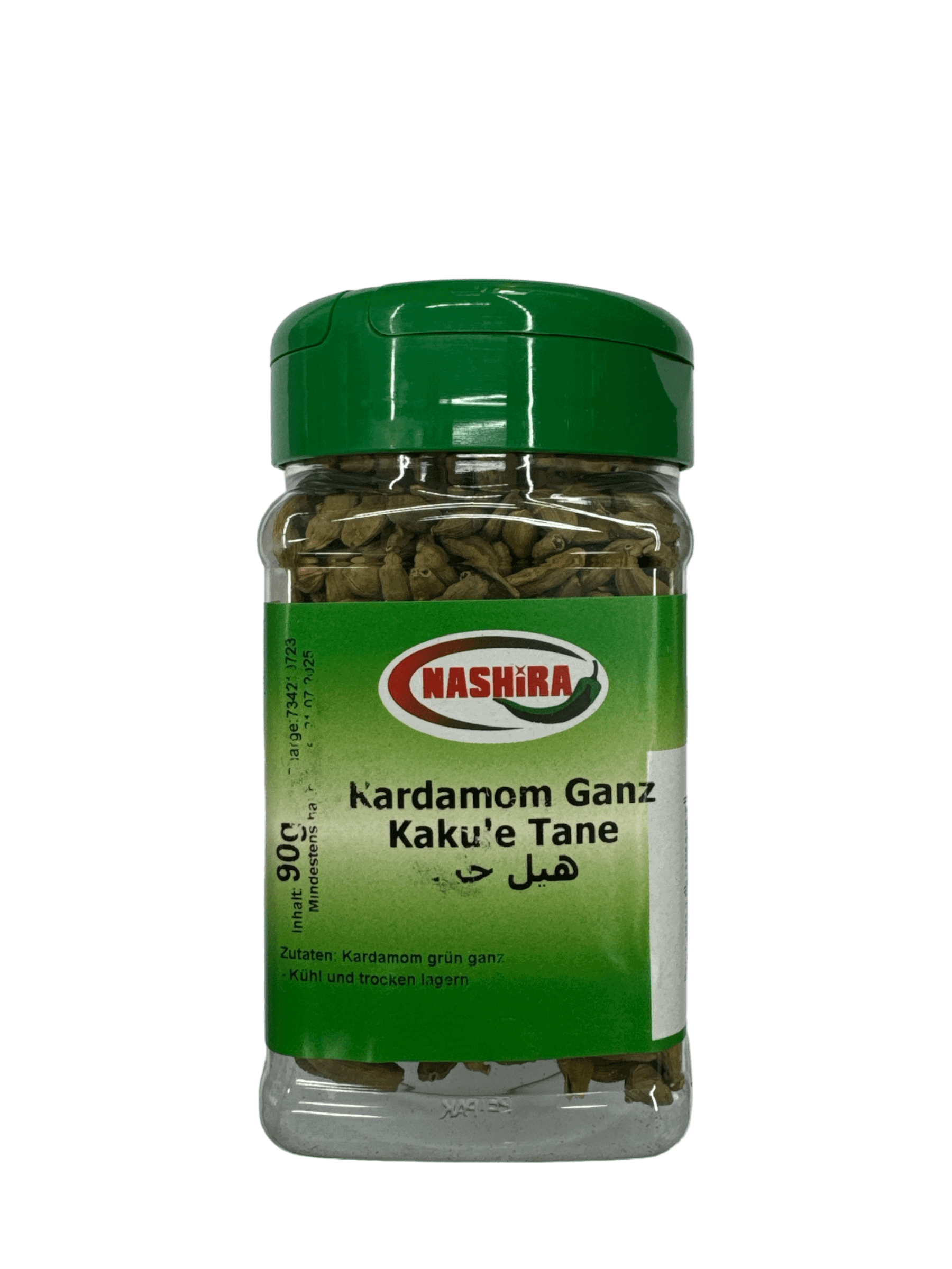 Nashira Grüner Kardamom 90g, asiatische Gewürze, online kaufen, asiatischer Lebensmittelshop.