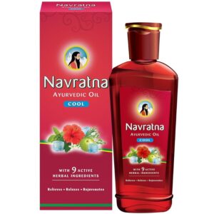 Asiatisches Ayurvedisches Öl, Navratna Cool, 200ml, asiatische Lebensmittel Online-Shop.