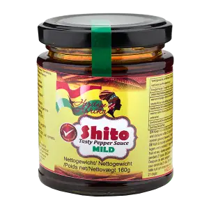Asiatische Lebensmittel Online-Shop - Shito milde Paprikasauce 160g.