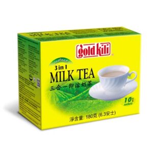 Asiatischer Milchtee in Verpackung, 3-in-1, 180g, Gold Kili.