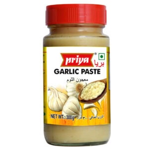Asiatische Lebensmittel Online-Shop, Priya Knoblauchpaste 300g.