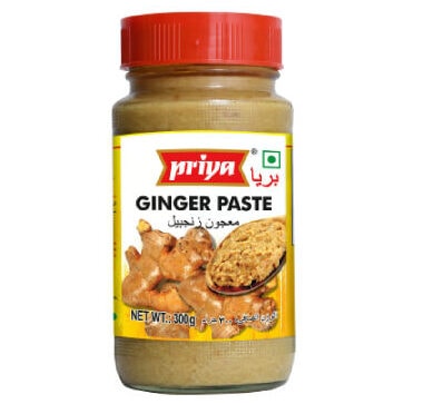 Asiatische Lebensmittel Online-Shop, Ingwerpaste 300g, Priya Marke.
