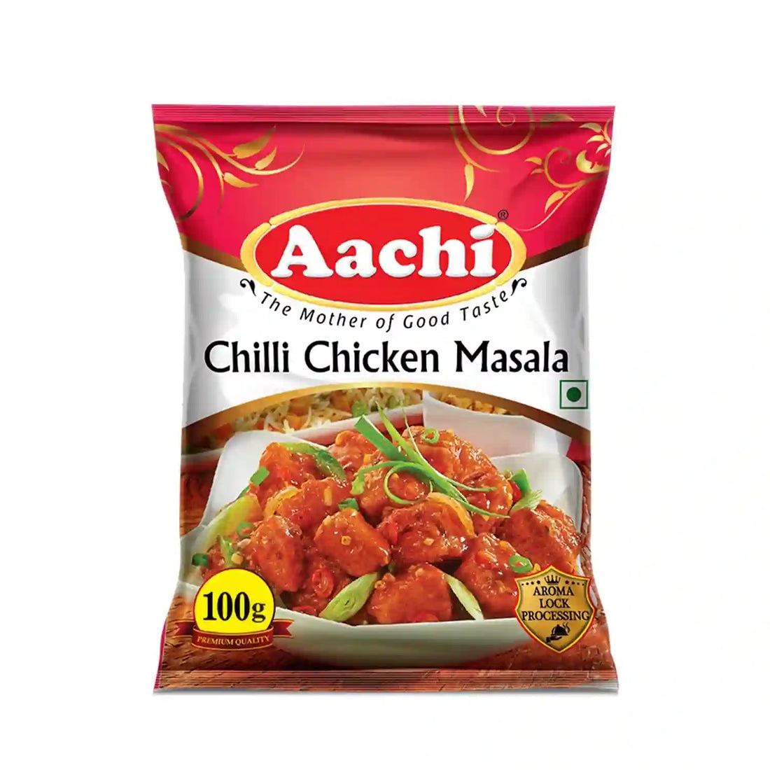 Asiatischer Lebensmittel Online-Shop, Chilli Chicken Masala 100g, authentisch und aromatisch.