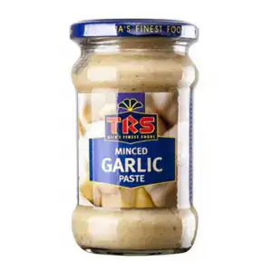 Asiatische Lebensmittel Online-Shop, Knoblauch Paste in Glas.