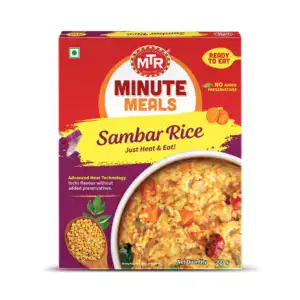 Asiatischer Lebensmittelladen - Sambar Reis, 300g, schnelle Mahlzeit.