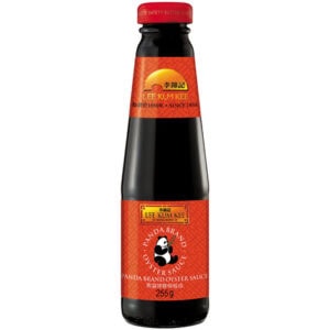 Asiatische Lebensmittel Online-Shop, Austernsoße in Flasche.