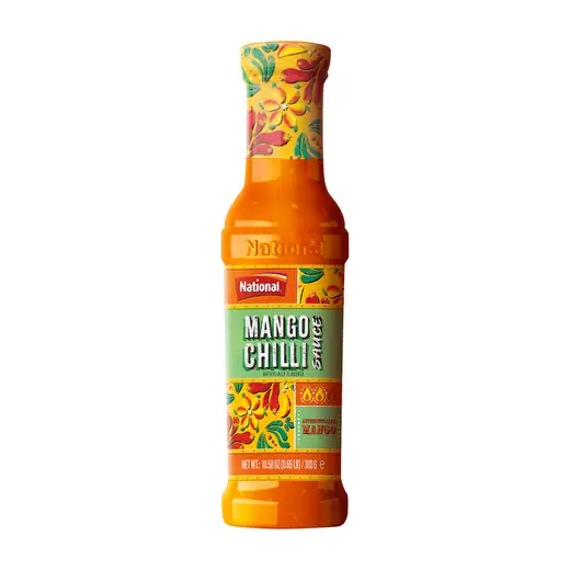 Mango Chilli Sauce Flasche, asiatischer Geschmack, 300g, Online-Shop.