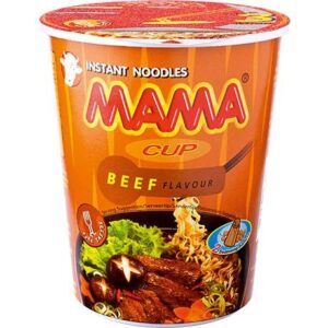 Asiatischer Lebensmittel Online-Shop, MAMA Beef Cup Noodles 70g.