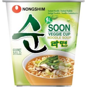 Asiatische Lebensmittel Online-Shop. NONGSHIM Veggie Cup Noodle Soup.