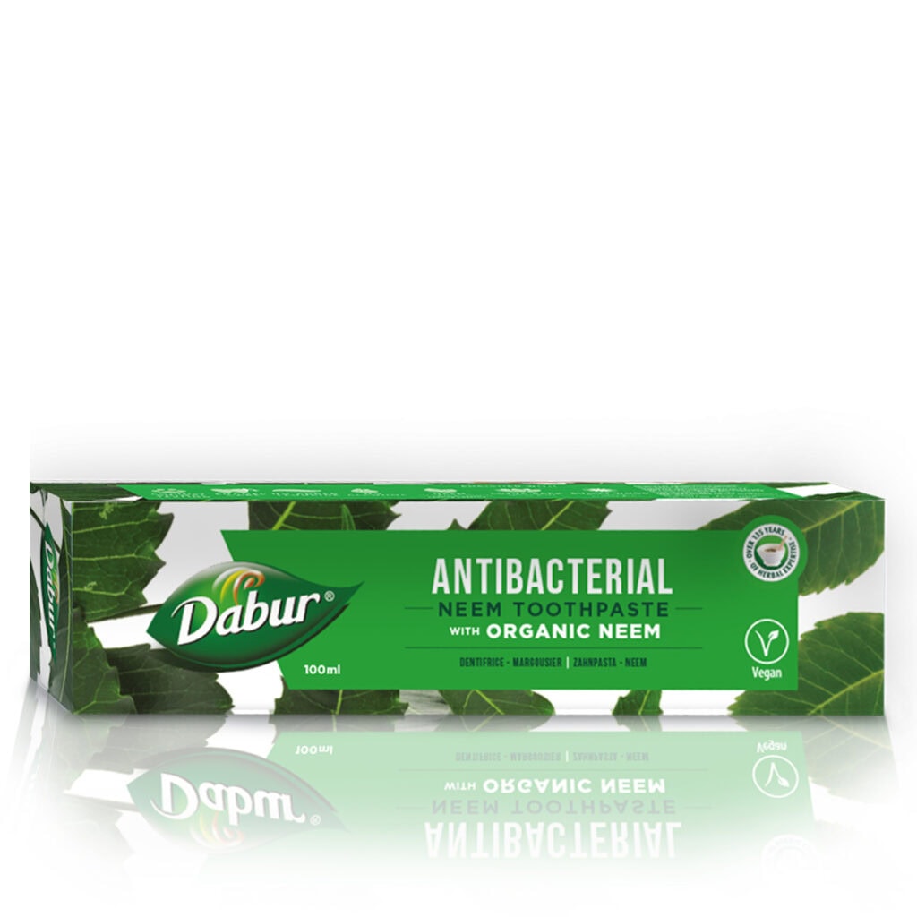 Asiatische Lebensmittel Online-Shop - Neem Zahnpasta mit organischem Neem für antibakterielle Pflege.