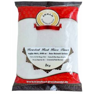 Asiatischer Lebensmittelladen, rotes Reismehl 1kg, asiatische Lebensmittel.