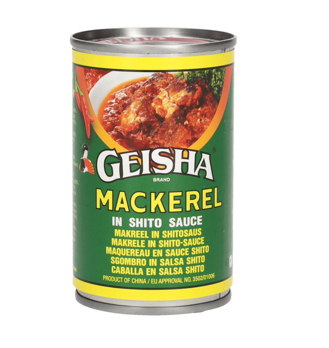 Asiatischer Lebensmittel Online-Shop, Makrele in Shito-Sauce, 155g, asiatische Konserven.