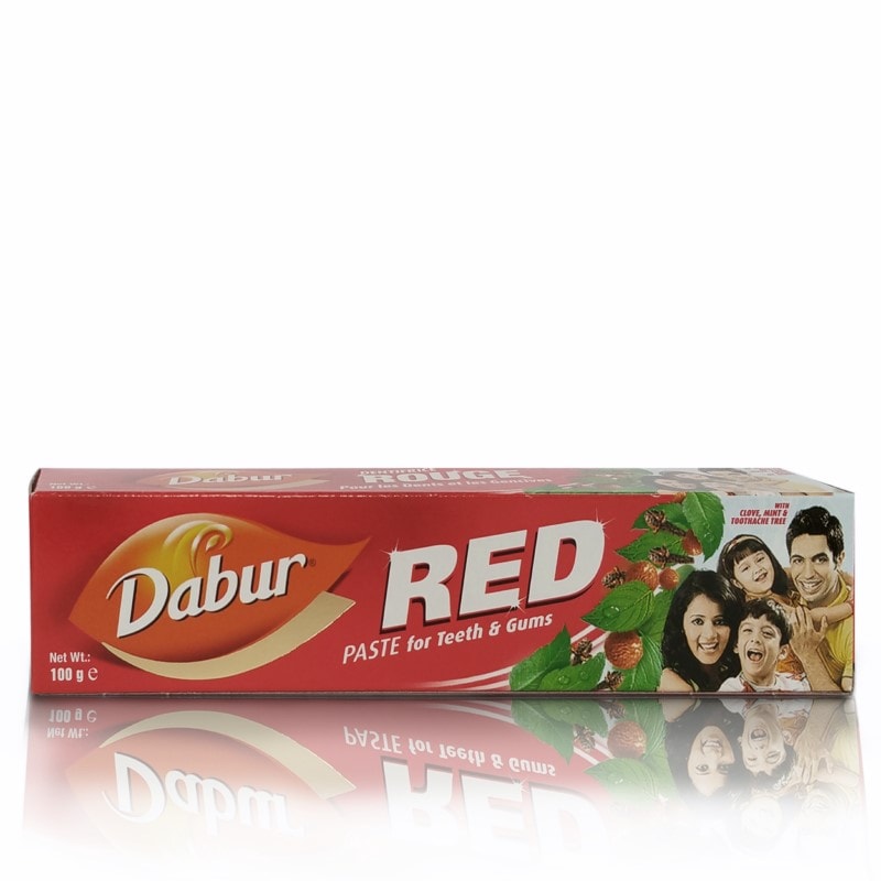 Asiatischer Lebensmittelladen - DABUR Rote Zahnpaste 100g.