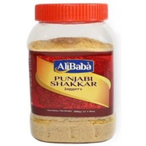 Asiatischer Shakkar-Puder im Glas, asiatische Lebensmittel Online-Shop.