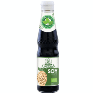 Asiatische Sojasauce im Glasflasche, Bio-Qualität, asiatischer Lebensmittel Online-Shop.
