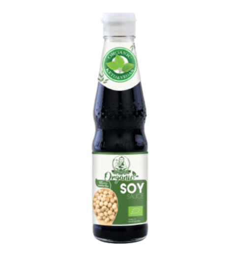 Asiatische Sojasauce im Glasflasche, Bio-Qualität, asiatischer Lebensmittel Online-Shop.