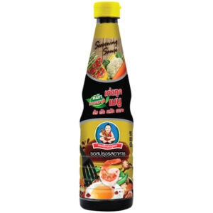 Asiatische Lebensmittel Online-Shop, Würzsoße in Flasche.