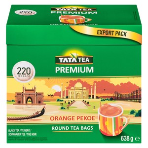 Asiatischer Lebensmittel Online-Shop, TATA TEA Premium Round Tea 220 Beutel.