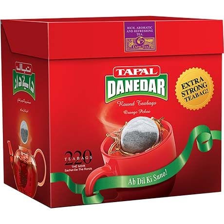 Asiatischer Tee in roter Verpackung, ideal für asiatische Lebensmittel Online-Shop.