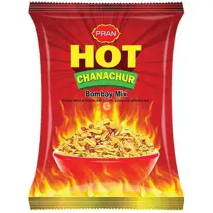 Asiatischer Hot Chanachur Bombay Mix im Online-Shop, scharf und würzig.