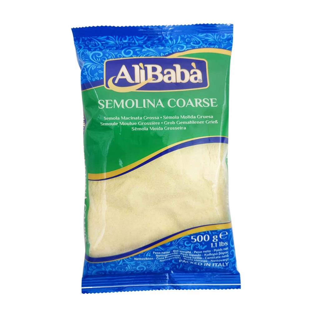 Asiatischer Lebensmittelladen - Semolina Coarse 500g, hochwertiges asiatisches Lebensmittel.