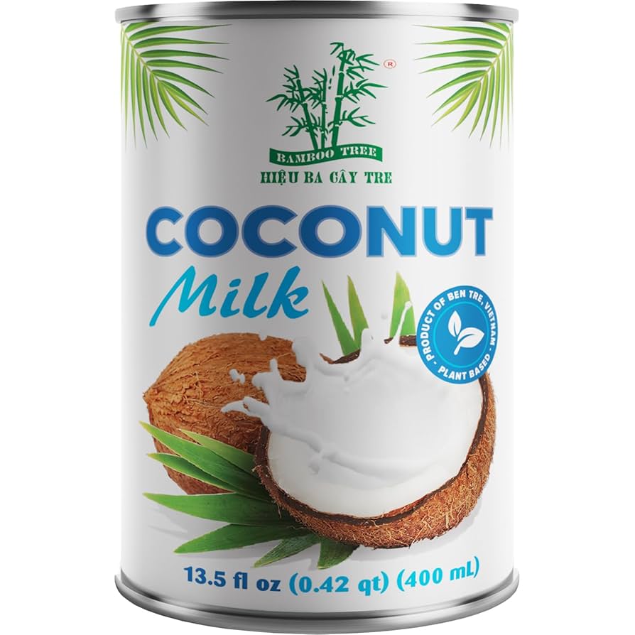 Asiatische Kokosnussmilch in Dose, vegan, 400ml, asiatischer Lebensmittel Online-Shop.