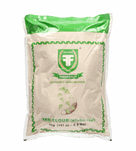 Asiatischer Lebensmittel Online-Shop, Yam Mehl 4kg, authentisch afrikanisch.